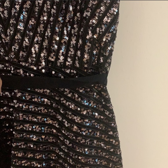 NWT Sandro sequin A line dress - Picture 8 of 9